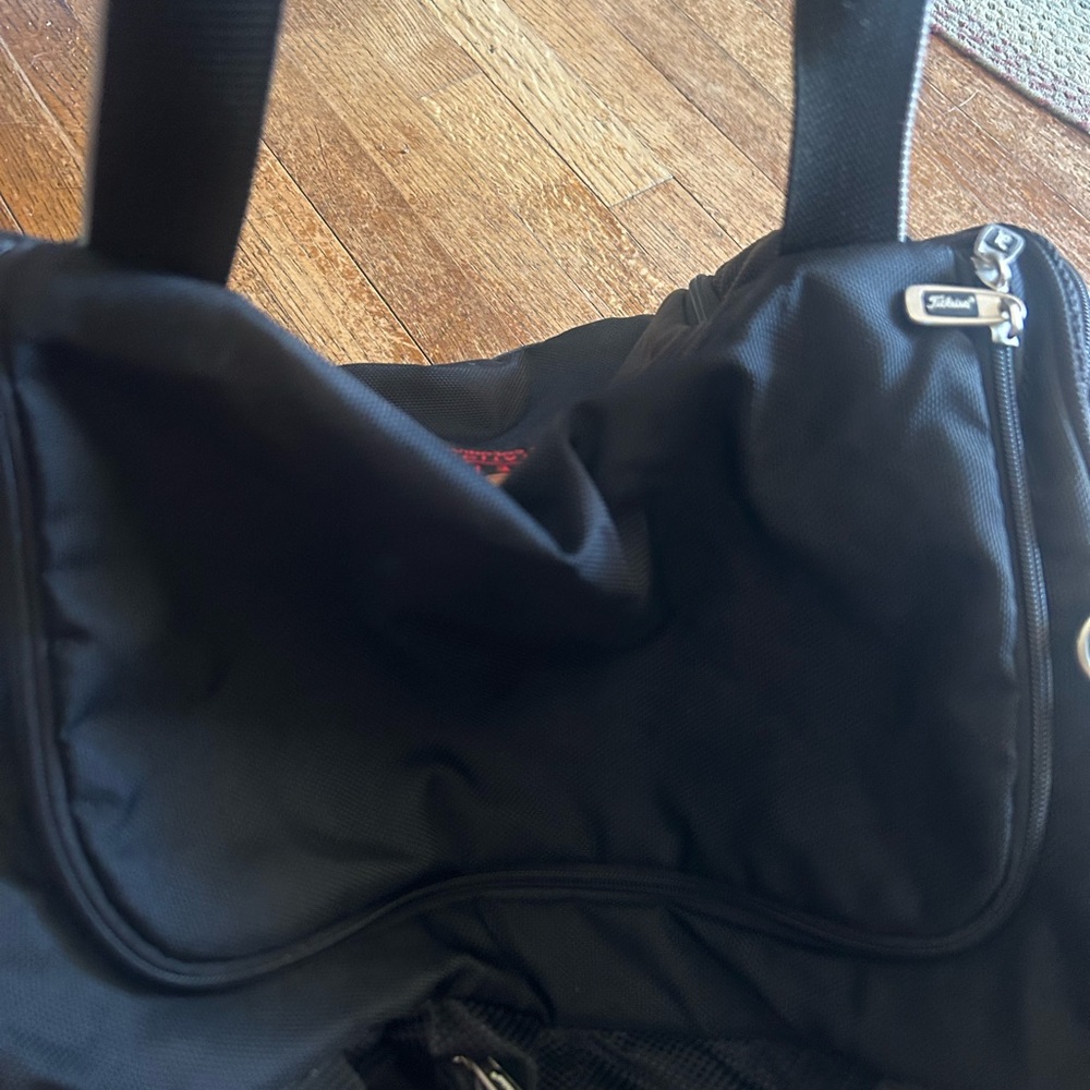 Titleist Golf Black and White Rolling Expandable Travel Bag - Picture 9 of 16